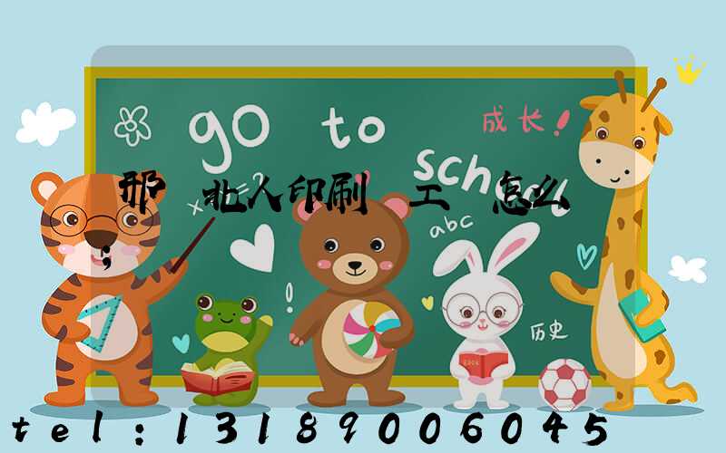 邢臺北人印刷廠工資怎么樣