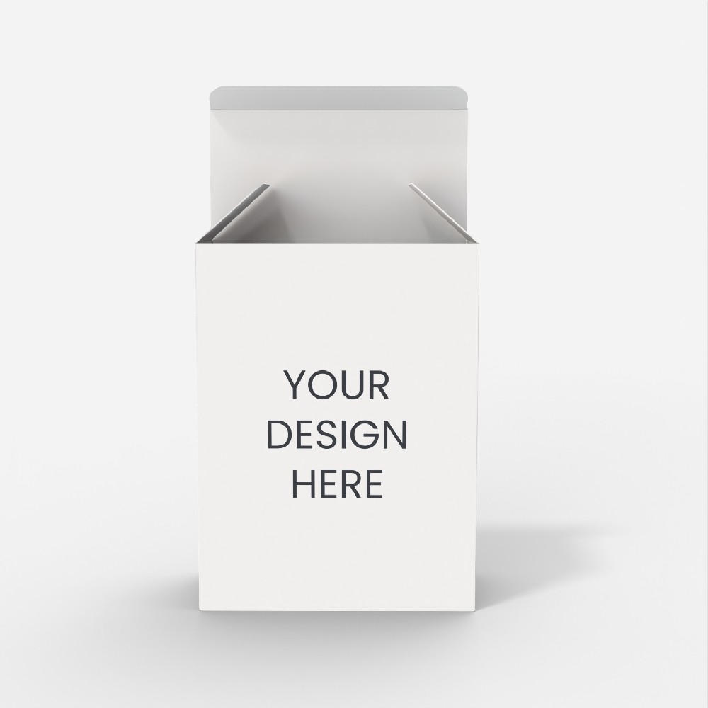 紙盒生產(chǎn)廠家- 扣底盒型設計結構圖