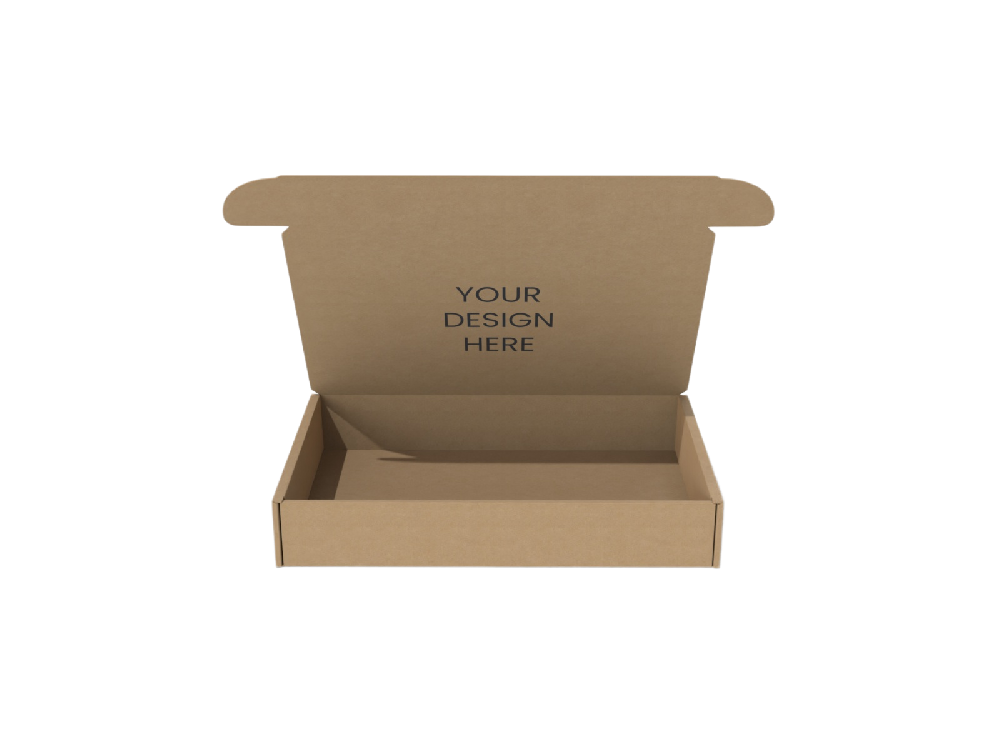 紙包裝盒定制需求分析-免孔無(wú)側(cè)翼飛機(jī)盒型設(shè)計(jì)結(jié)構(gòu)圖