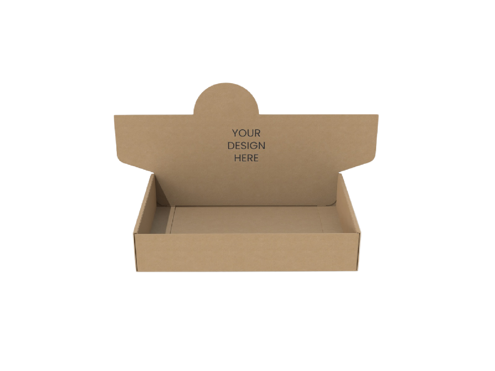 定制禮品包裝-無(wú)痕底展示飛機(jī)盒設(shè)計(jì)結(jié)構(gòu)圖